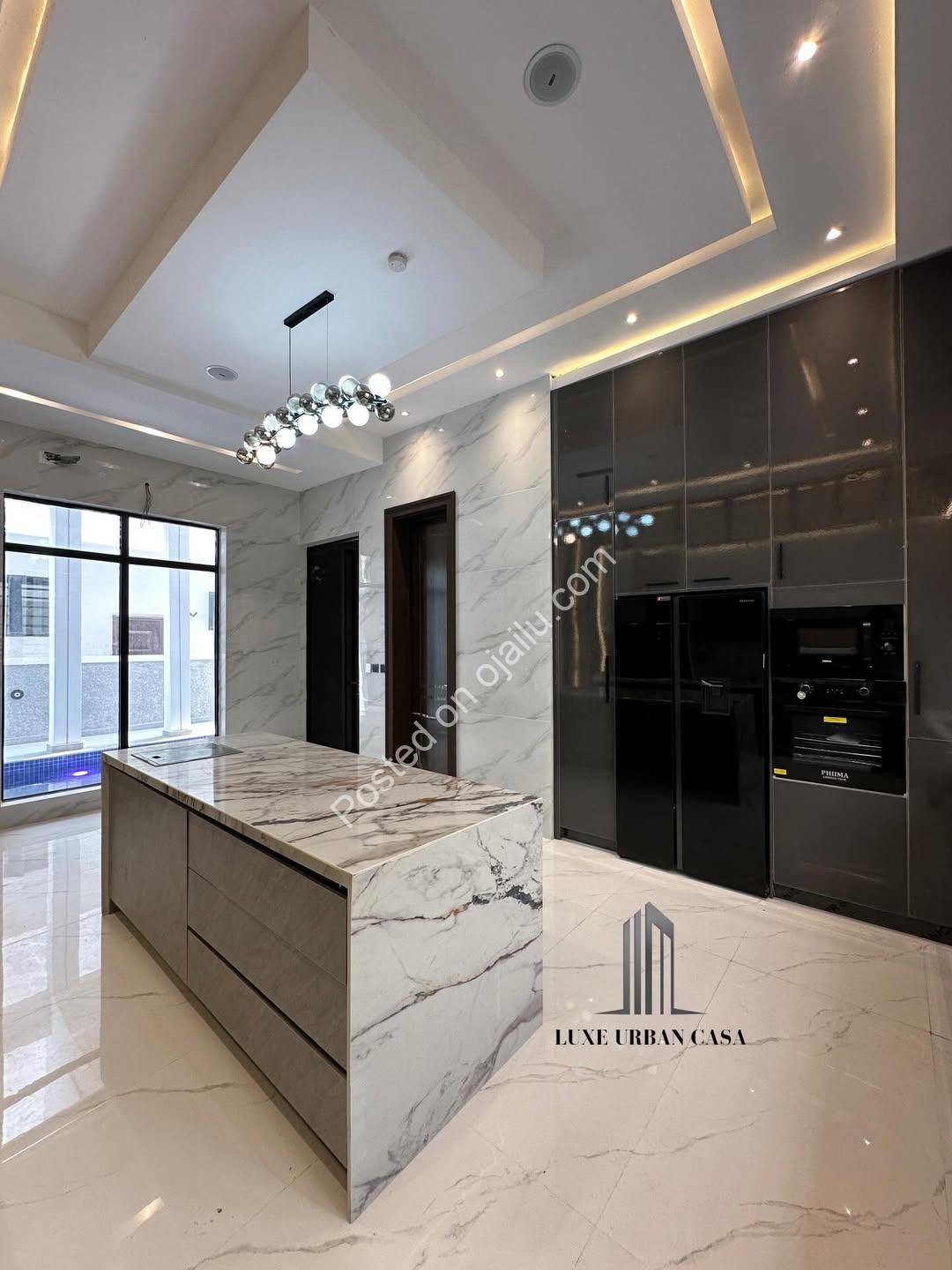 Opulent 5-Bed Lekki Estate with Private Cinema & Pool