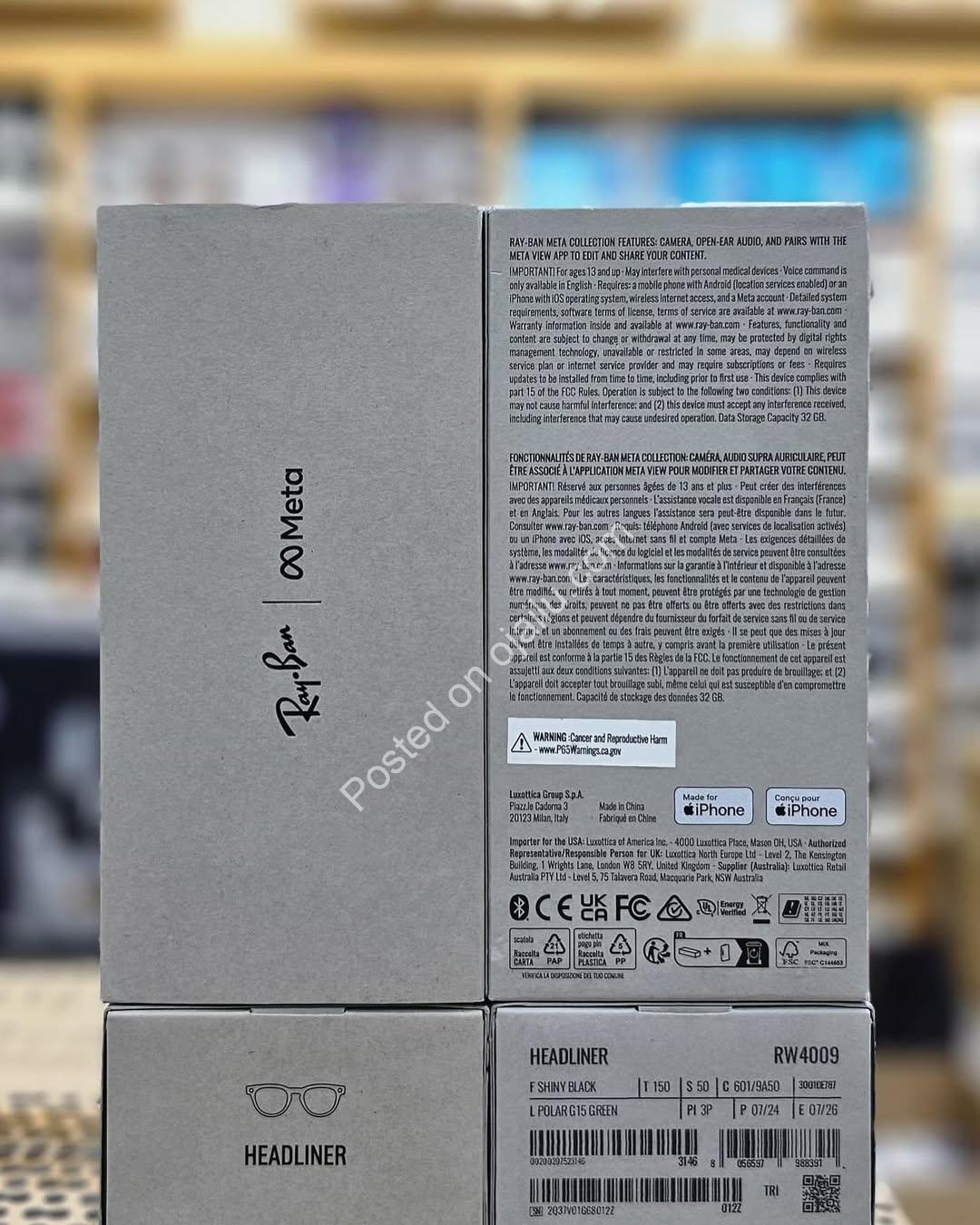 Ray-Ban Meta Glass: Futuristic Smart Eyewear, Premium Styles