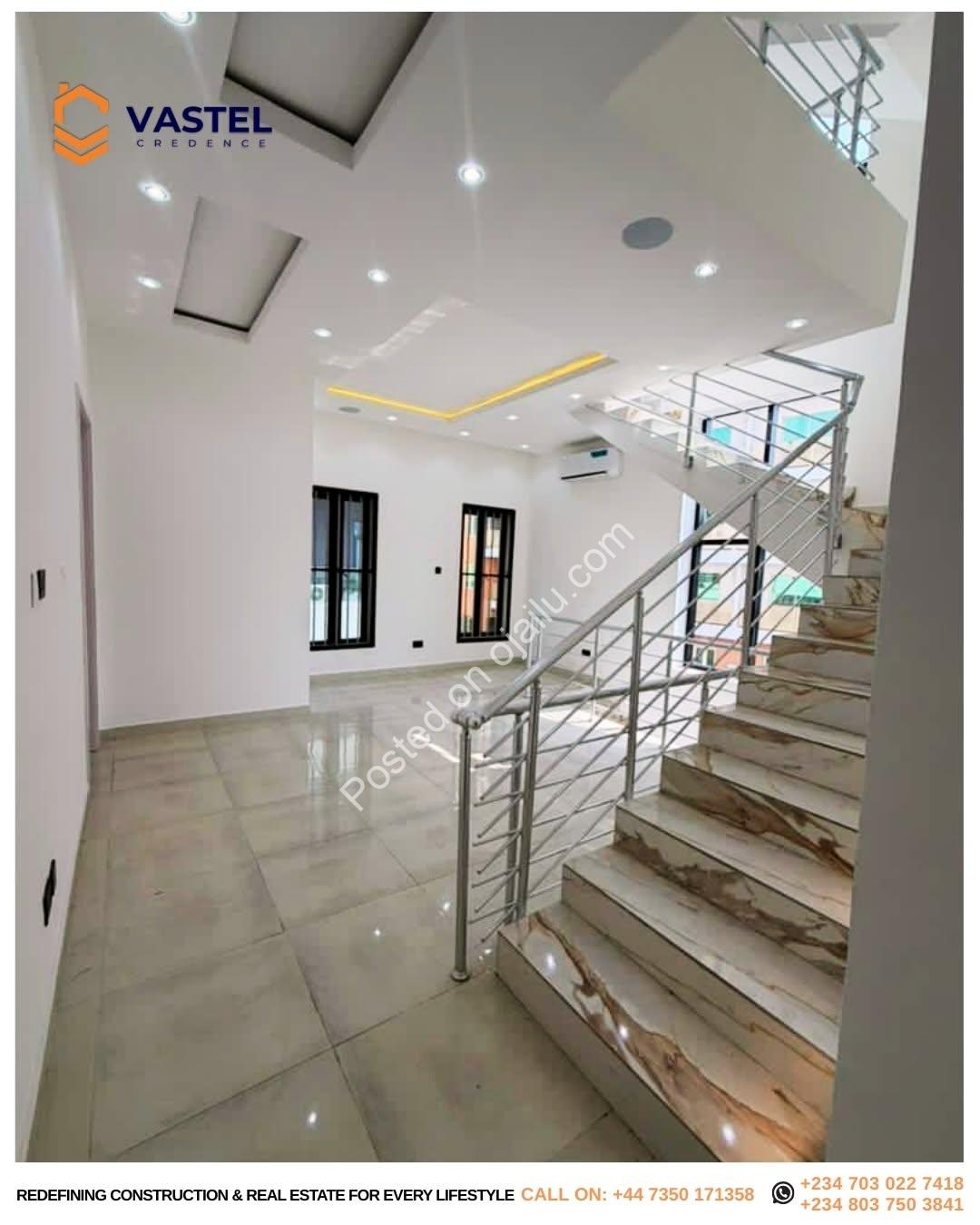 Majestic 5-Bed Duplex with Cinema & Solar in Lekki