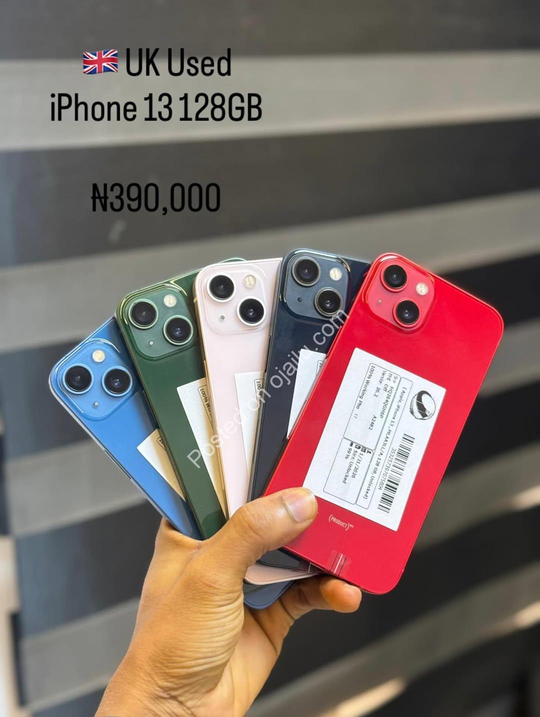 Unlock Premium Power: UK iPhone 13 128GB, Just ₦390k