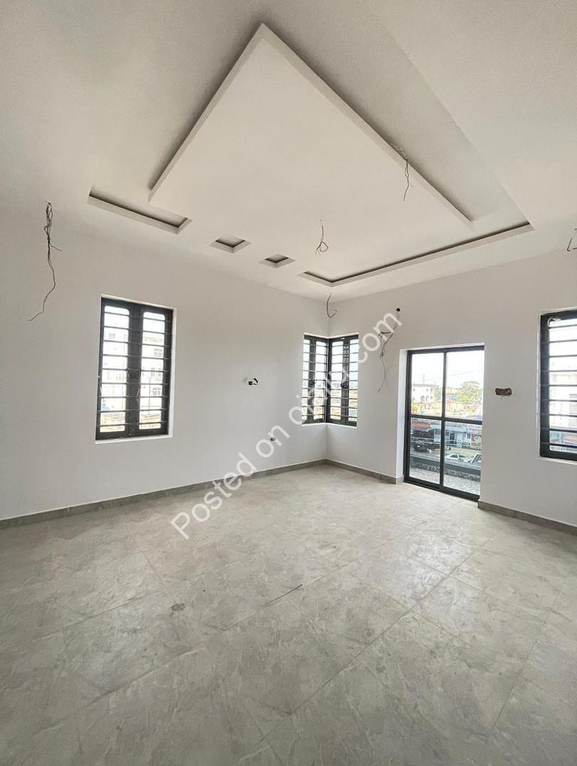Brand New 2-Bed Maisonette: 24/7 Power & Security in Agege