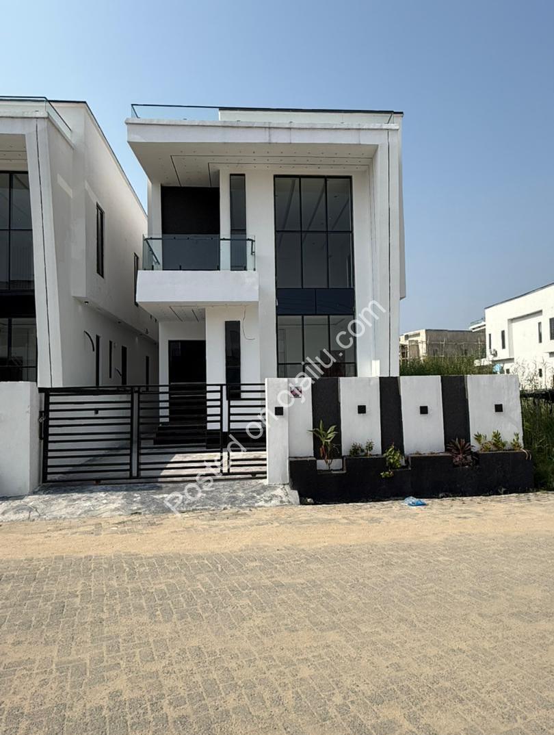 Modern 4-Bedroom Duplex with BQ in Ajah