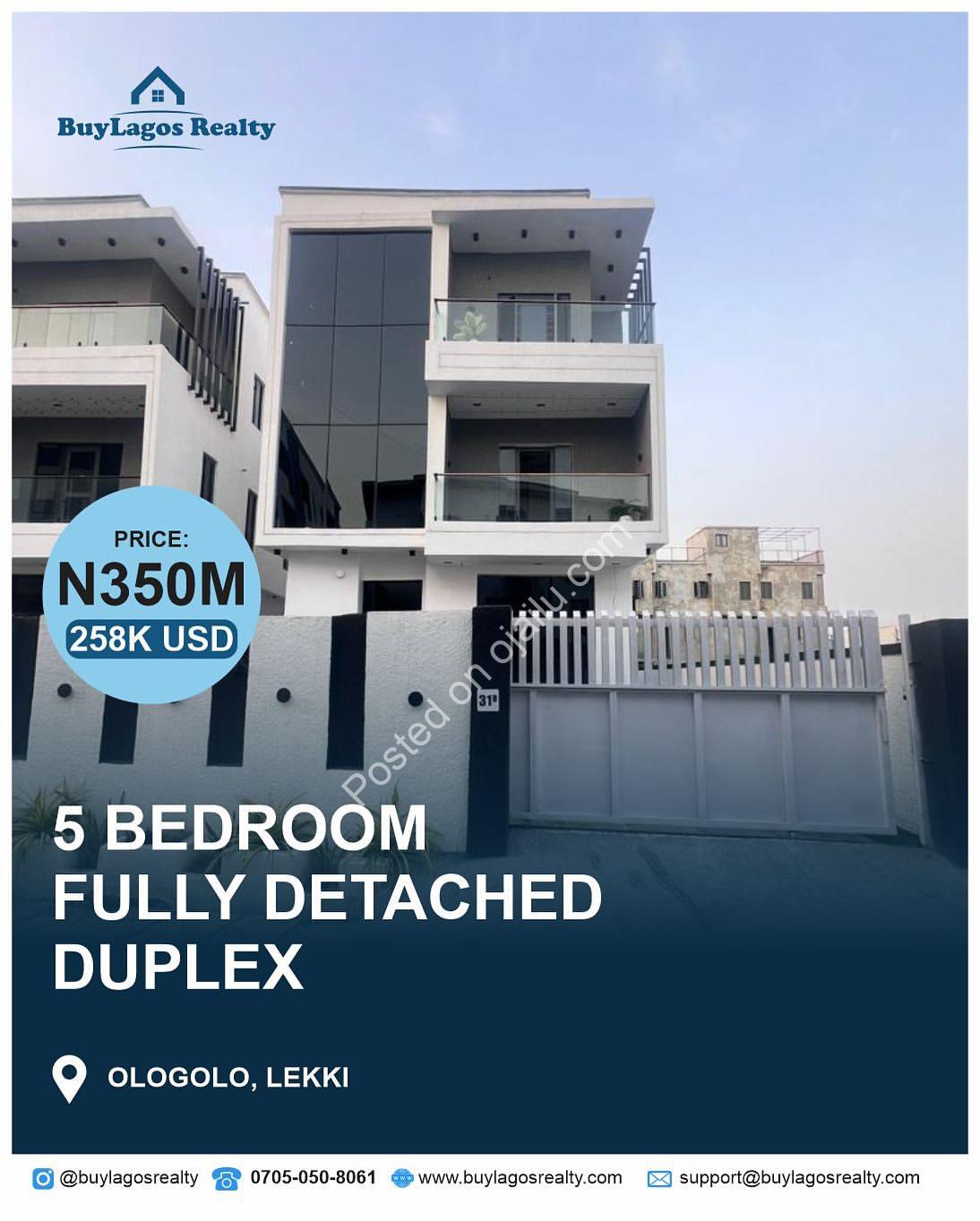 5-Bed Ologolo Haven: En-Suite Luxury & BQ