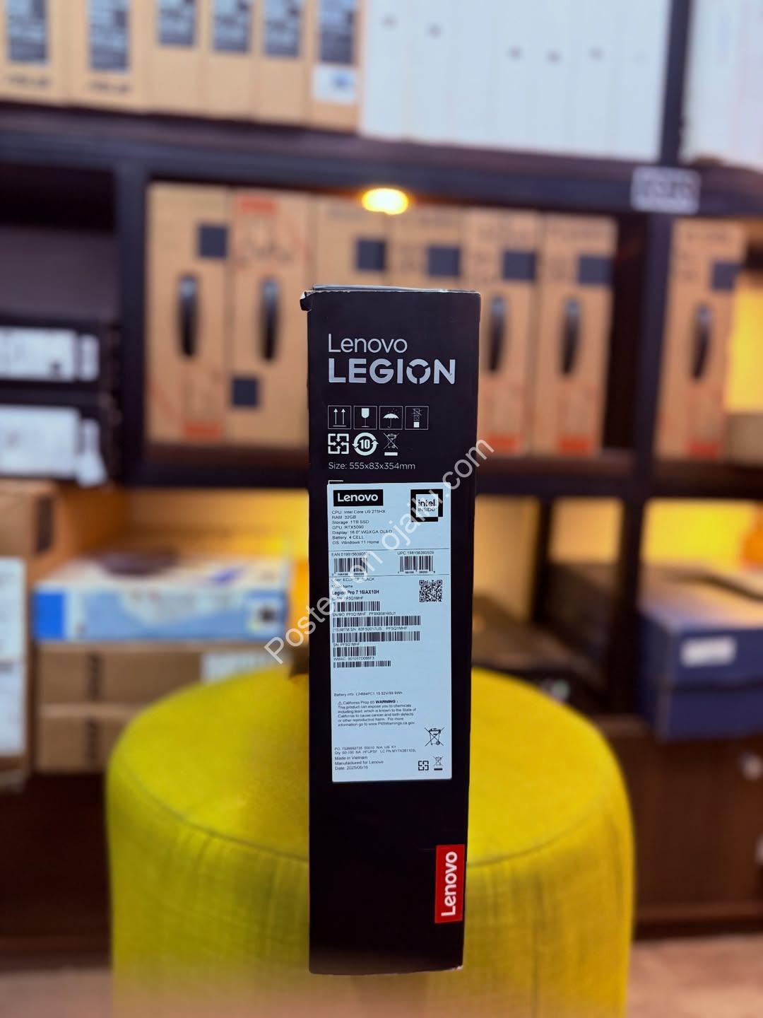 Lenovo Legion Pro 7i: RTX 5090 & Ultra 9 Powerhouse