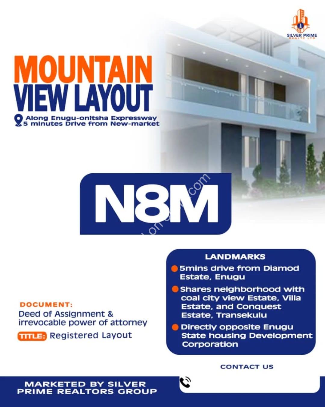 Serene Mountain Views, Prime Enugu Land