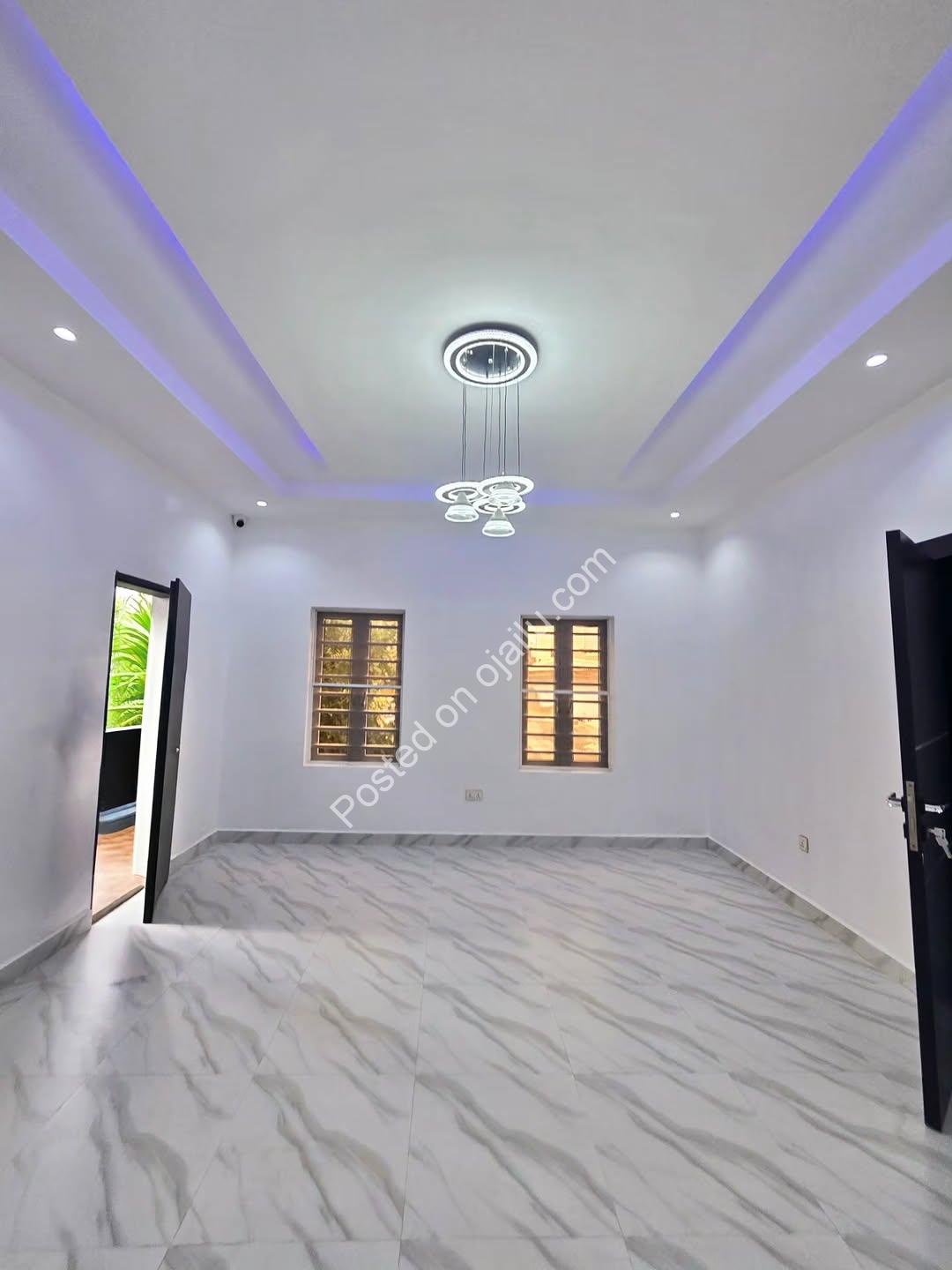Elegant 4-Bed Semi-Detached with Spacious BQ in Adeniyi Jones
