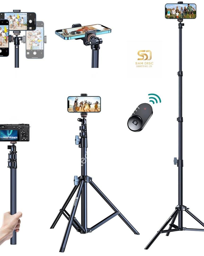 Elevate Your Content: 6ft Pro Tripod for Creators
