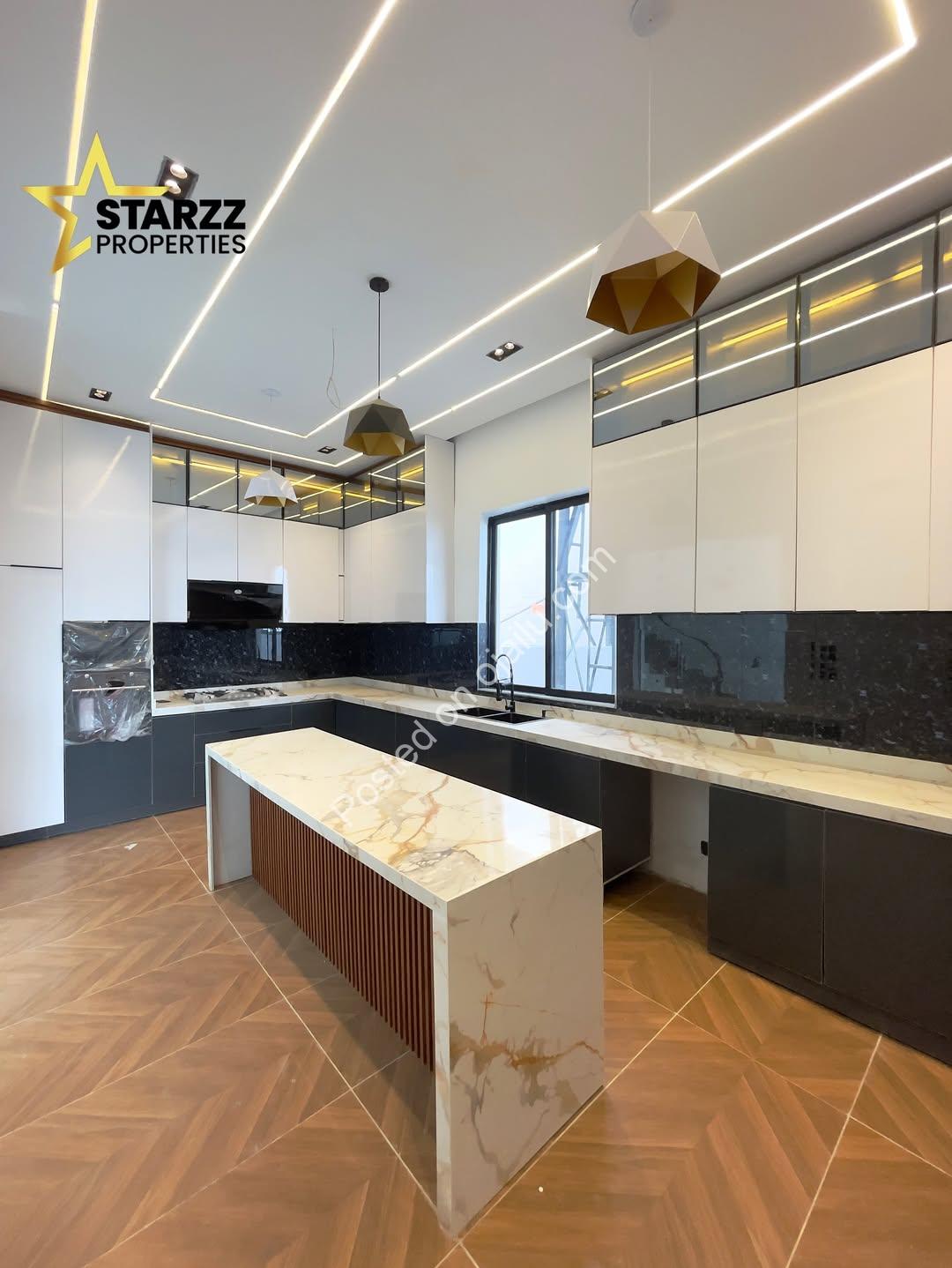 Sleek 5-Bed Duplex with Resort-Style Pool in Ajah