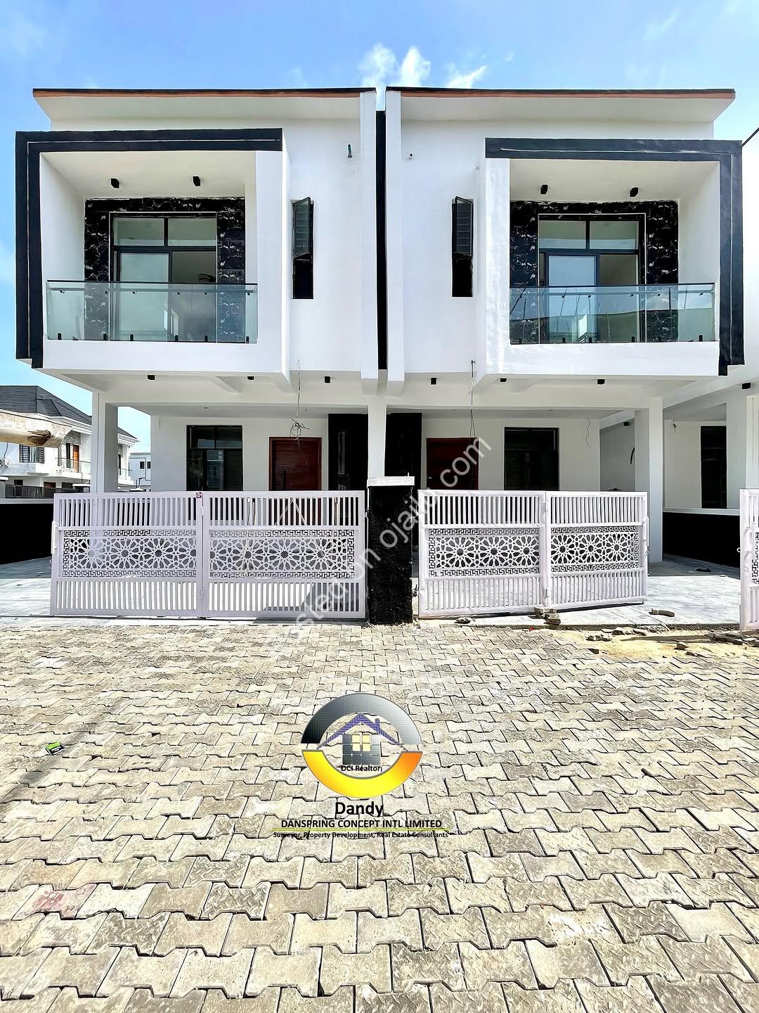 Exquisite Ikota Haven: 4-Bed Semi-Detached with Premium Finishes