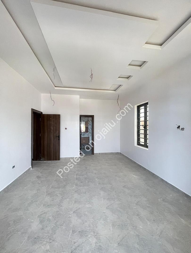 Brand New 2-Bed Maisonette: 24/7 Power & Security in Agege