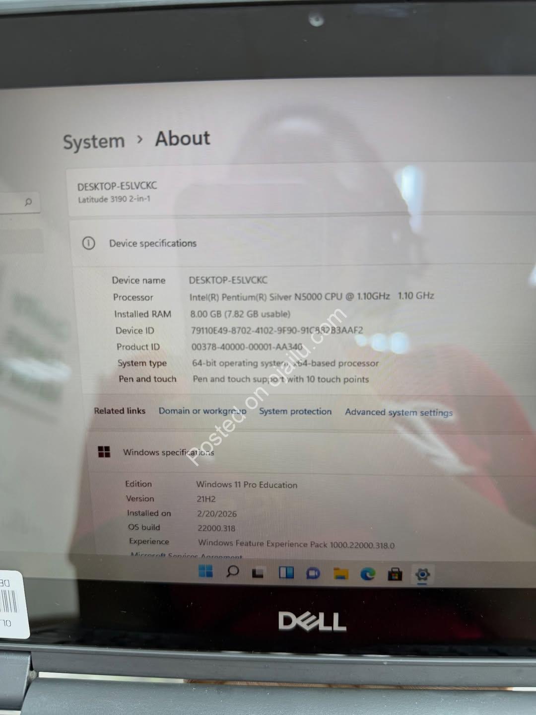 Premium Dell 2-in-1 Touchscreen Laptop – Fast & Versatile