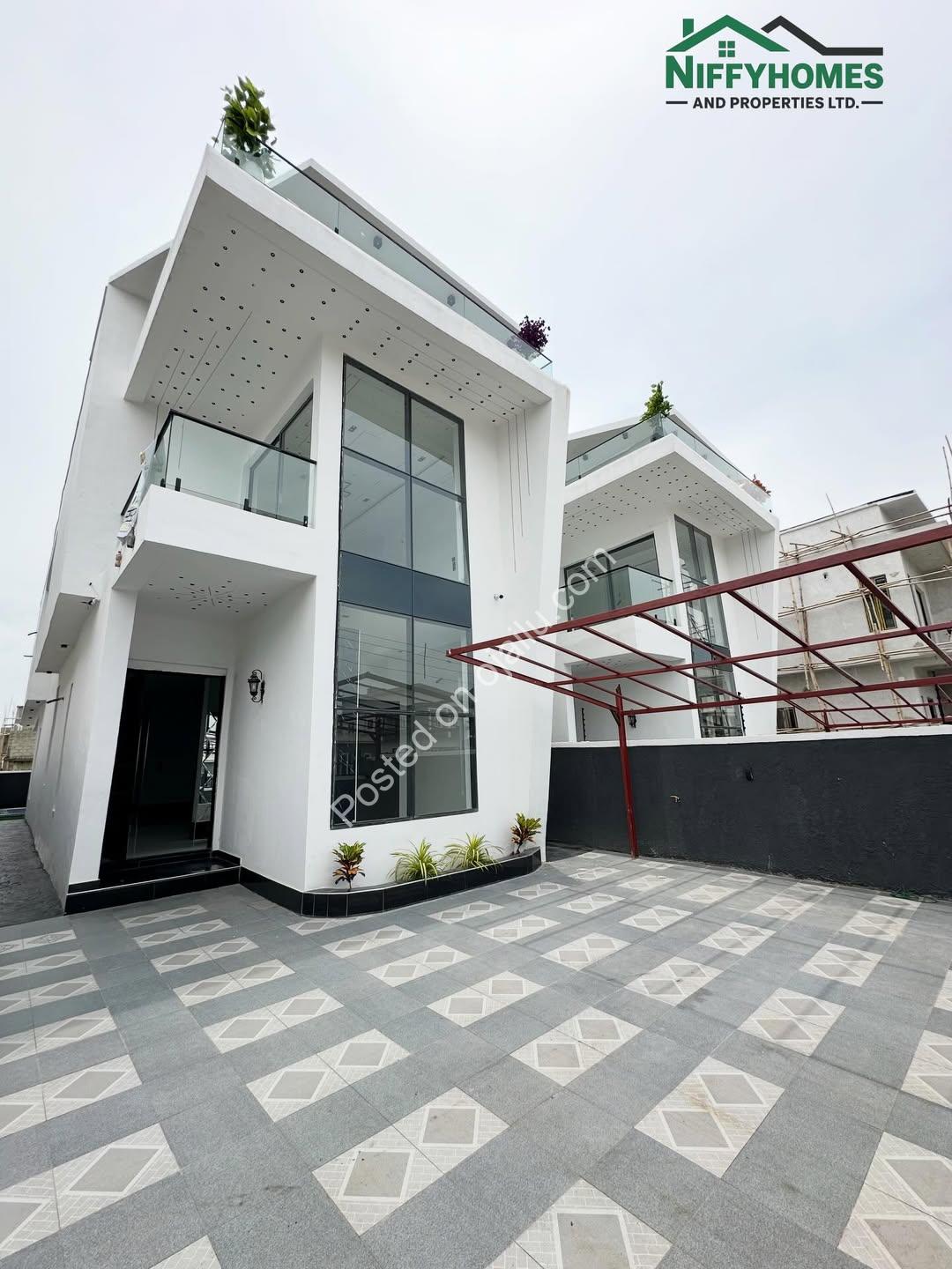 Sangotedo’s Newest 5-Bedroom Haven with Pool