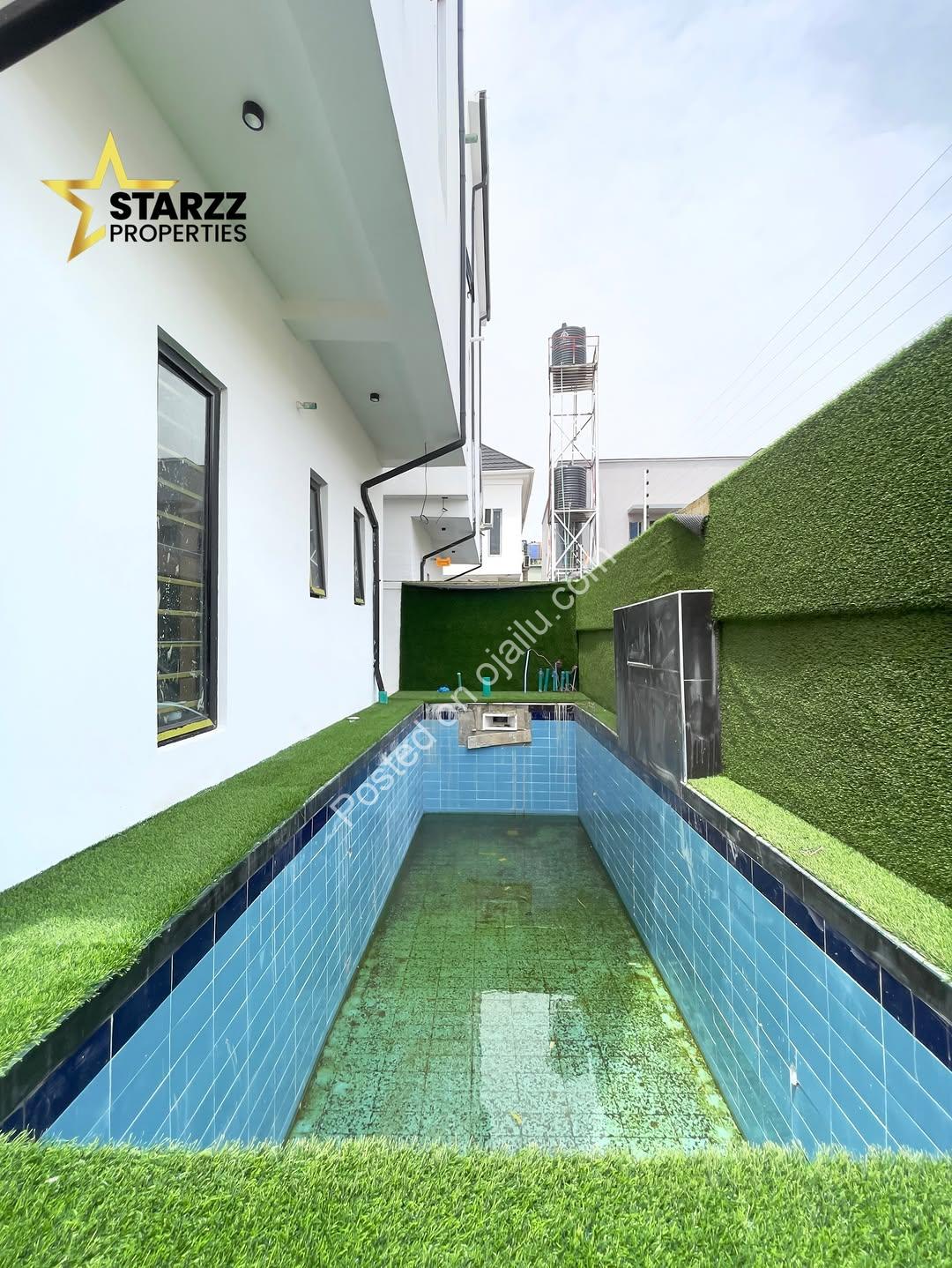 Lekki’s Ultimate 5-Bedroom Estate Escape with Pool & Cinema