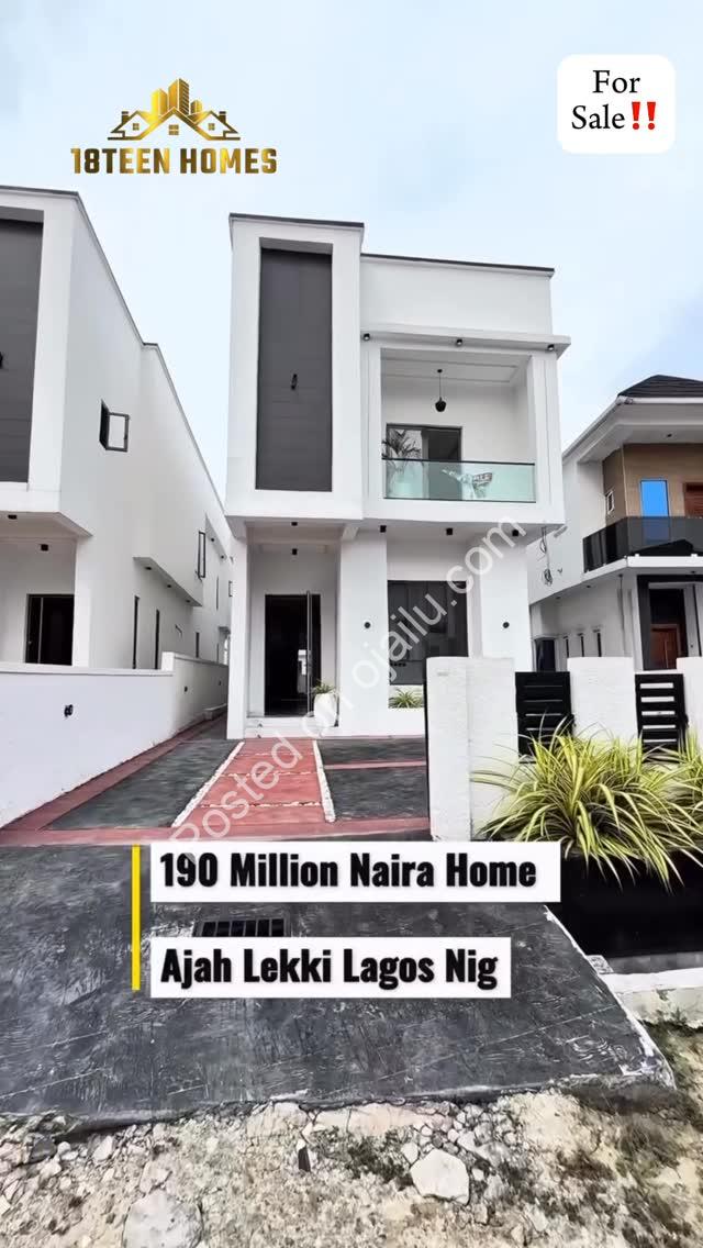Lekki’s Ultimate 5-Bedroom Smart Home Oasis