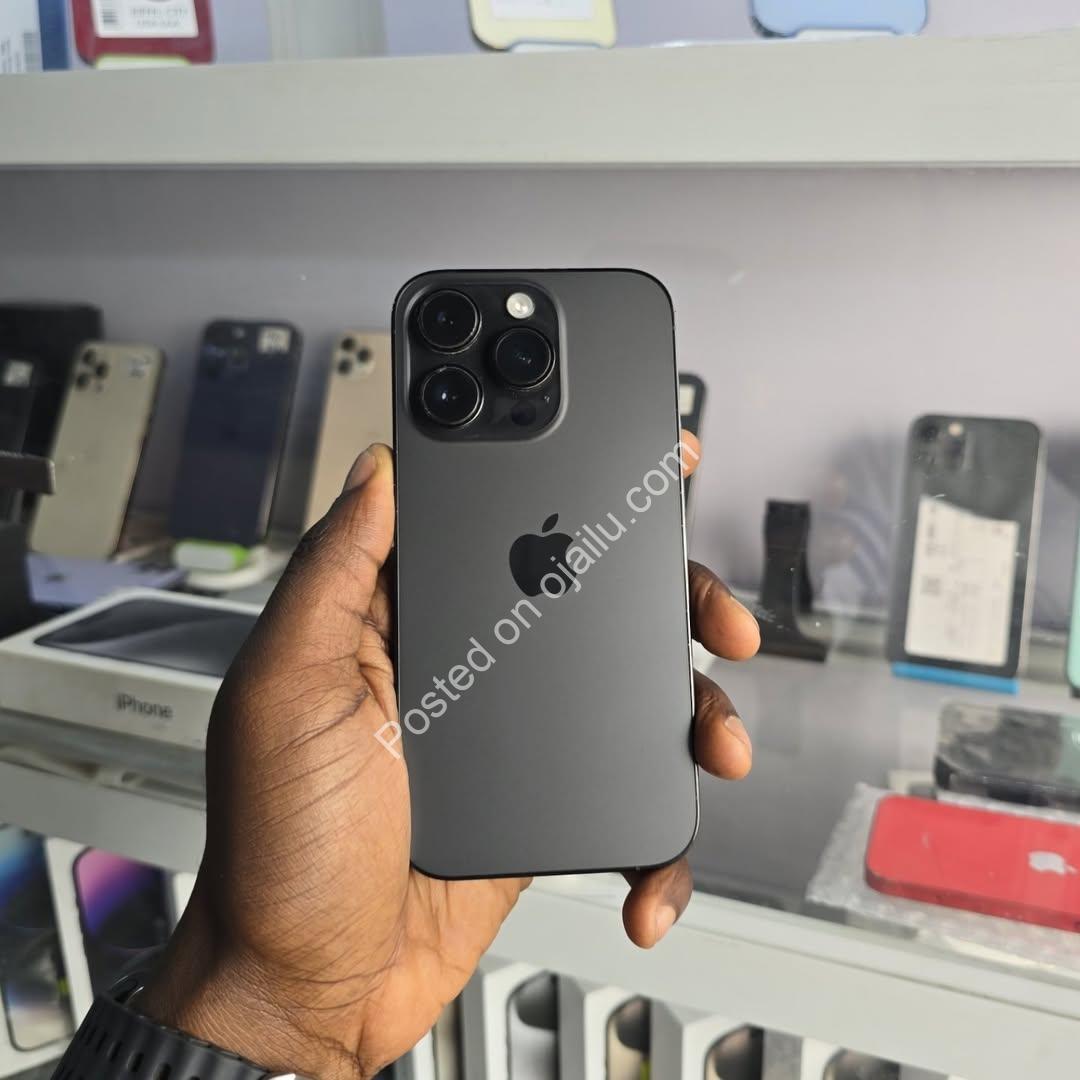 Unlock iPhone 14 Pro 256GB Black – 85% Battery & Freebies!