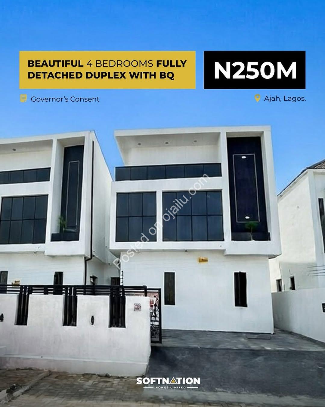 Live Your Dream: 4-Bedroom Serene Haven in Ajah
