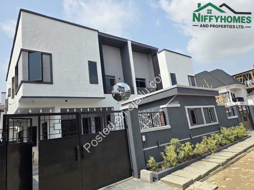 Sangotedo’s Finest: 4-Bed Semi-Detached with BQ & Balcony