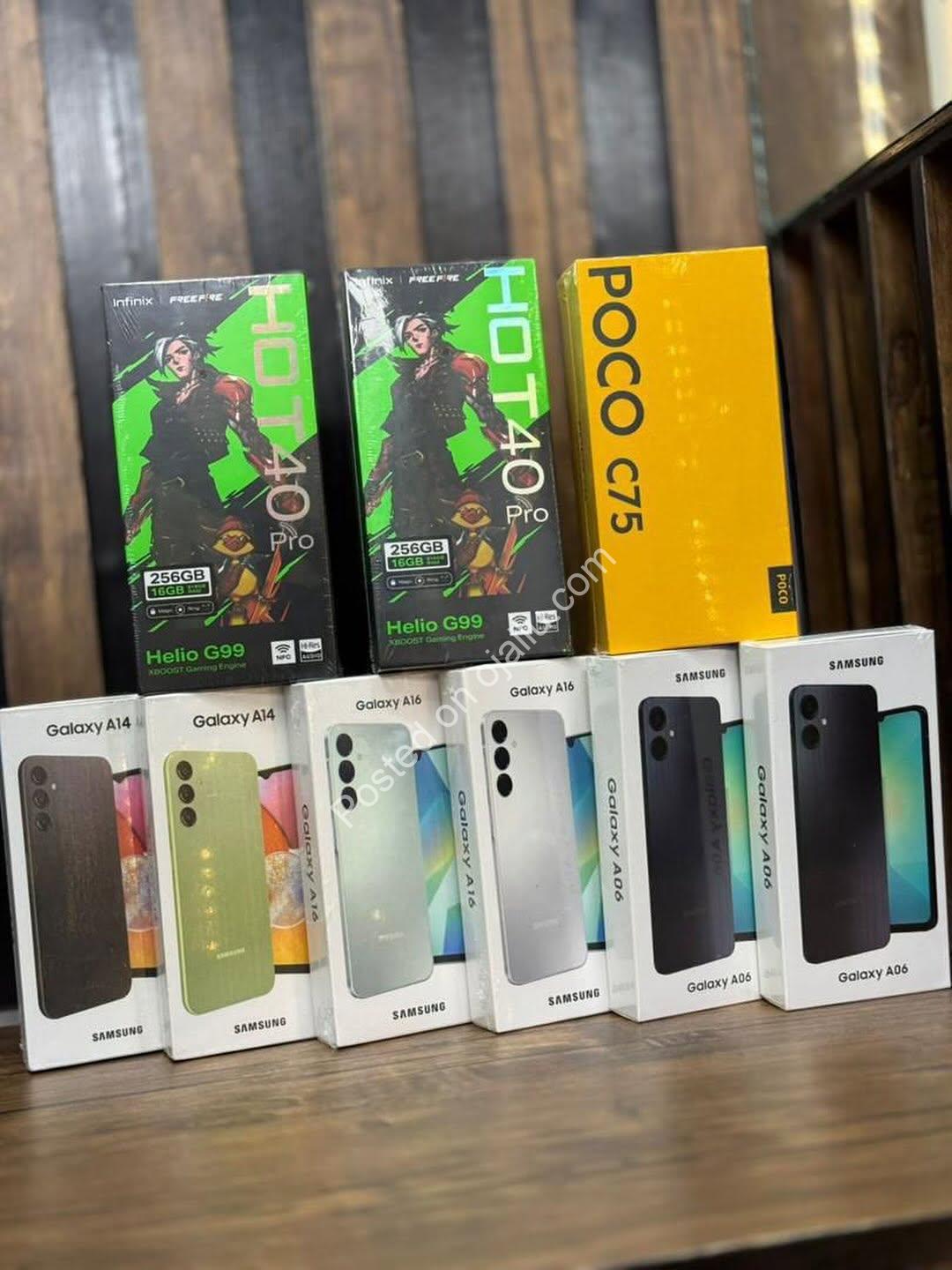 Sleek Samsung & Poco Phones: Power & Speed Under ₦200K