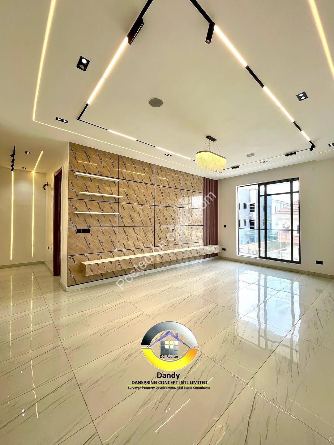 Ultra-Modern Smart 4-Bed Duplex with BQ in Agungi