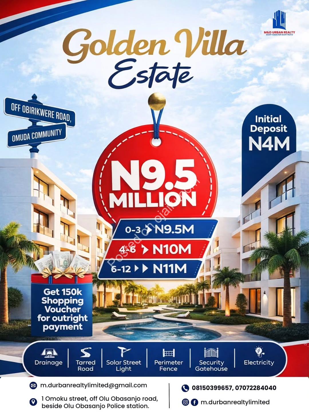 Own Your Future: Prime Estates from ₦9.5M