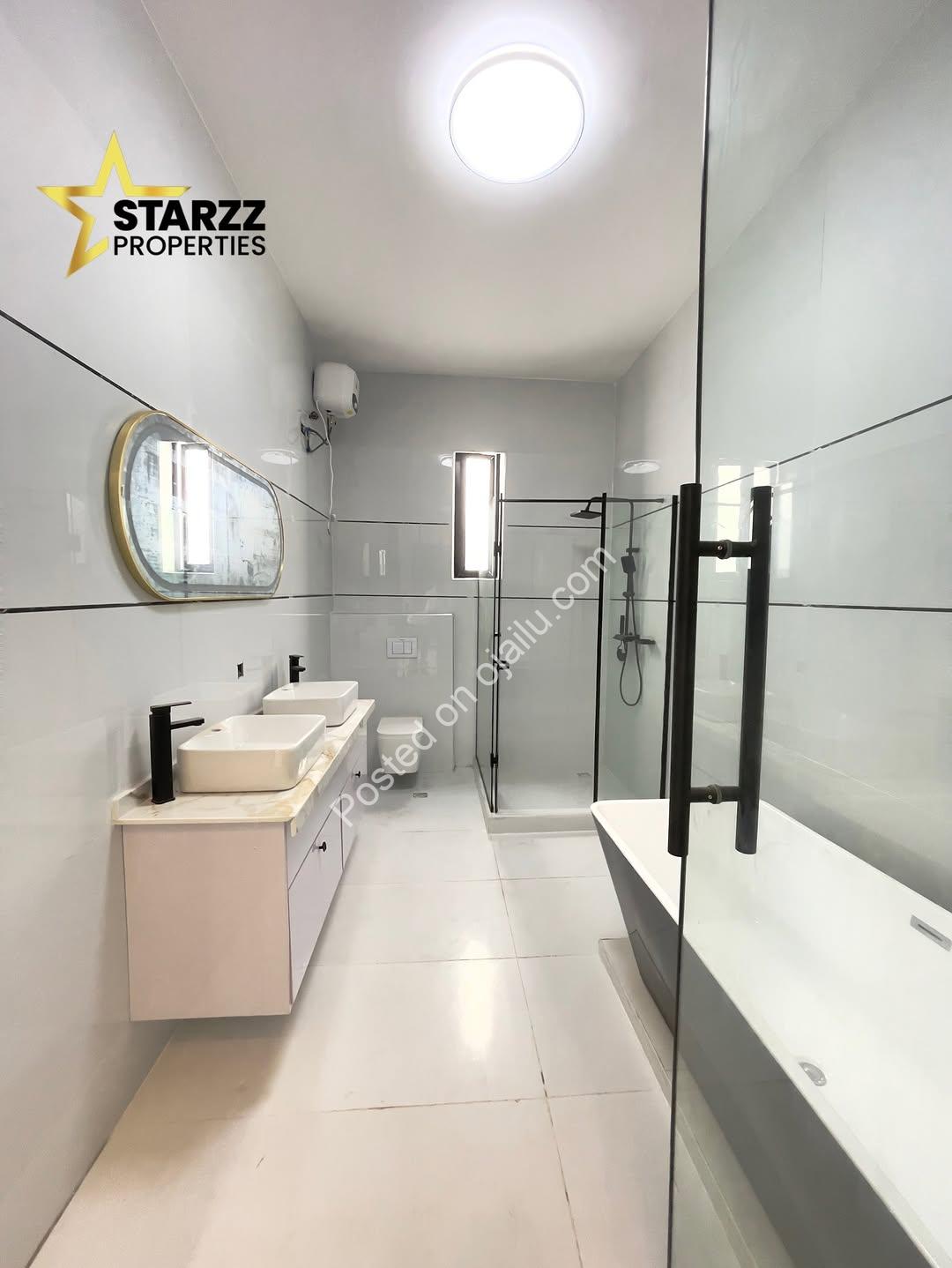 Sleek 5-Bed Duplex with Resort-Style Pool in Ajah