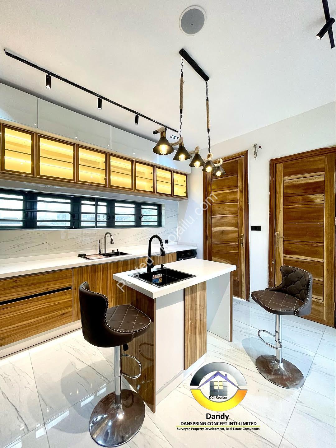 Ultra-Modern Smart 4-Bed Duplex with BQ in Agungi