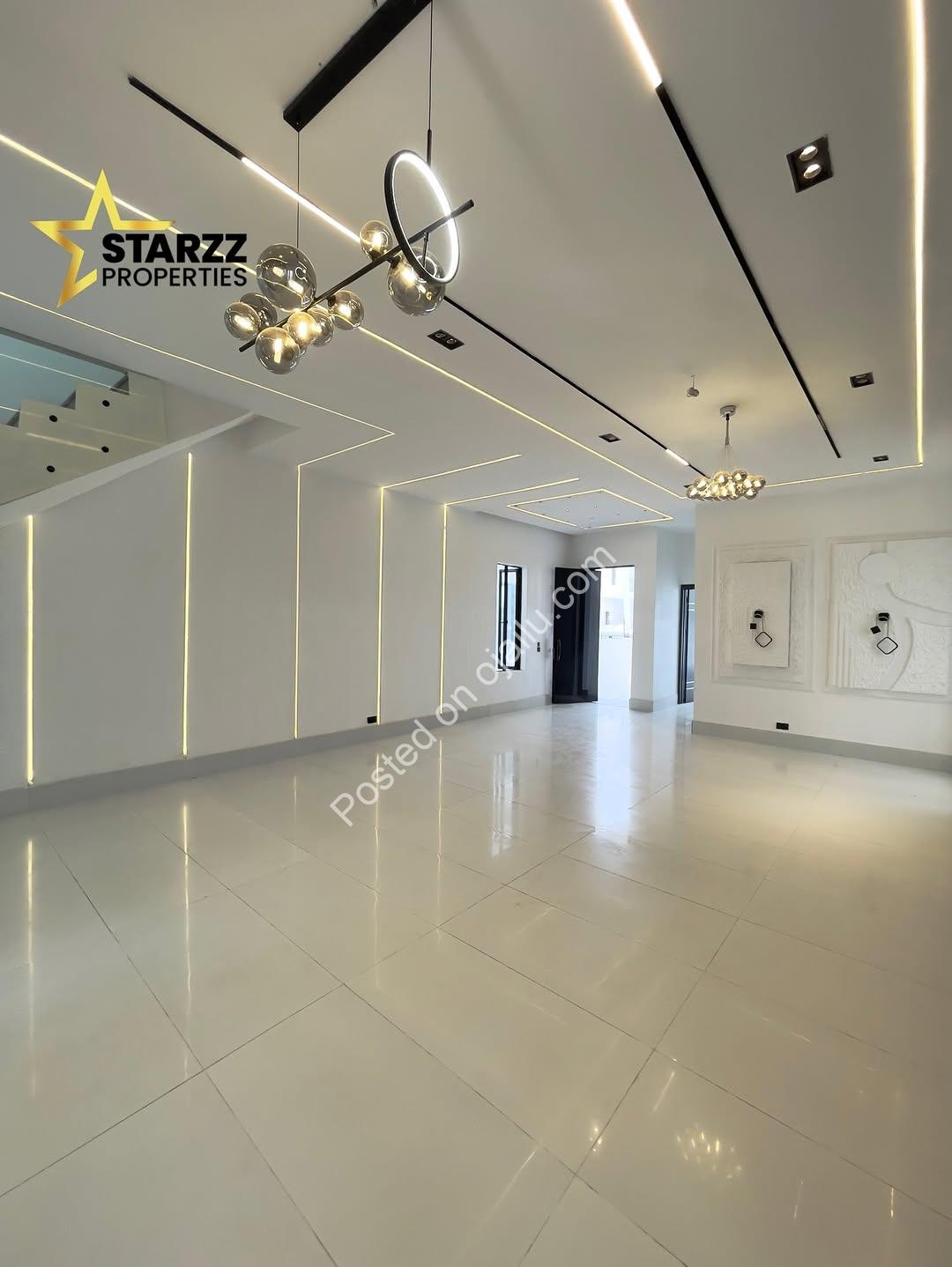 Sleek 5-Bed Duplex with Resort-Style Pool in Ajah