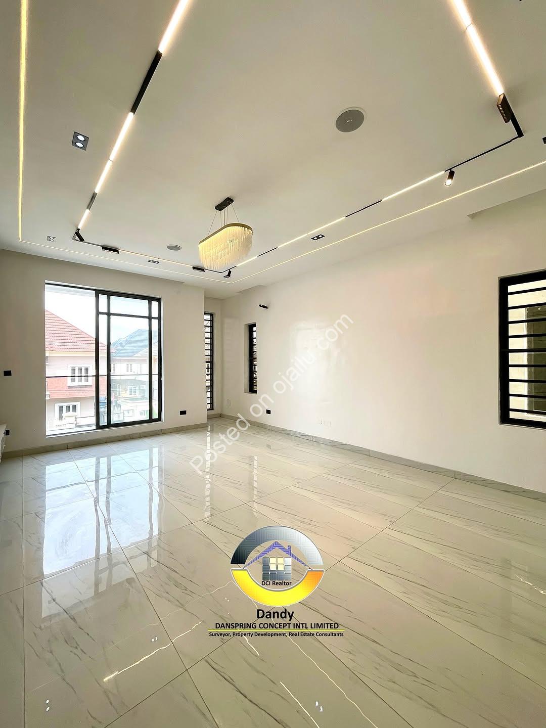 Ultra-Modern Smart 4-Bed Duplex with BQ in Agungi