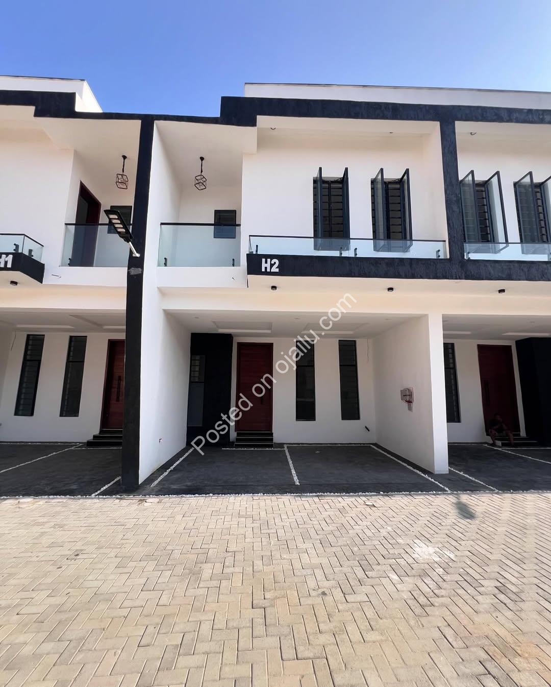 Spacious 4-Bed Terrace Duplex in Prime Ikota, Lekki