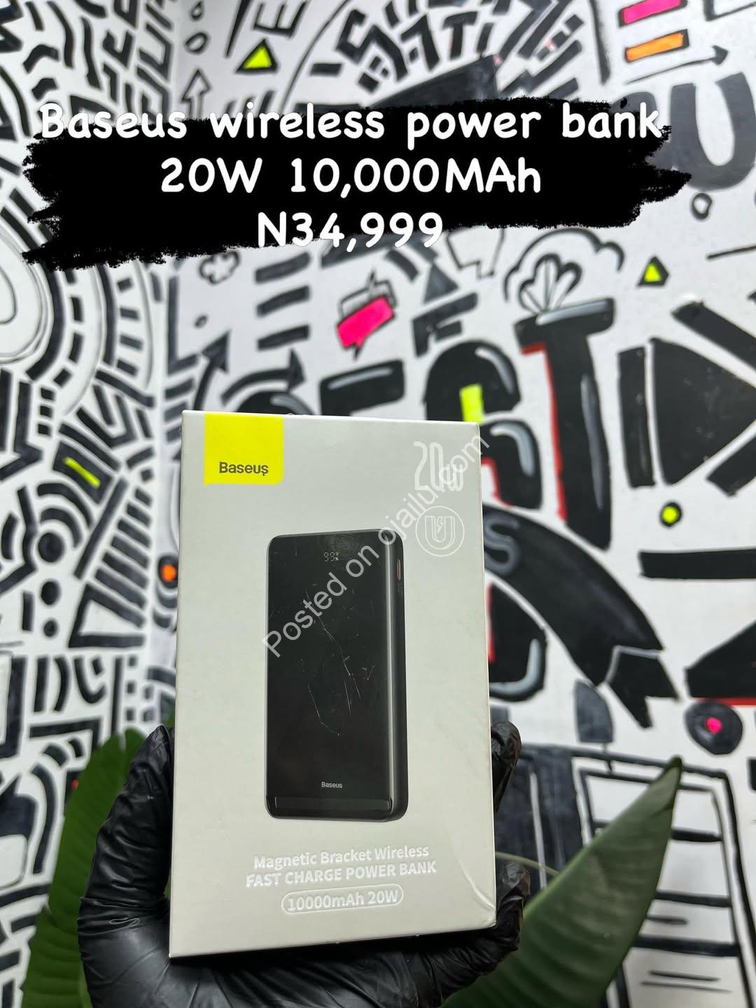 ⚡Baseus 20W Power Bank: Fast Charge On-The-Go!