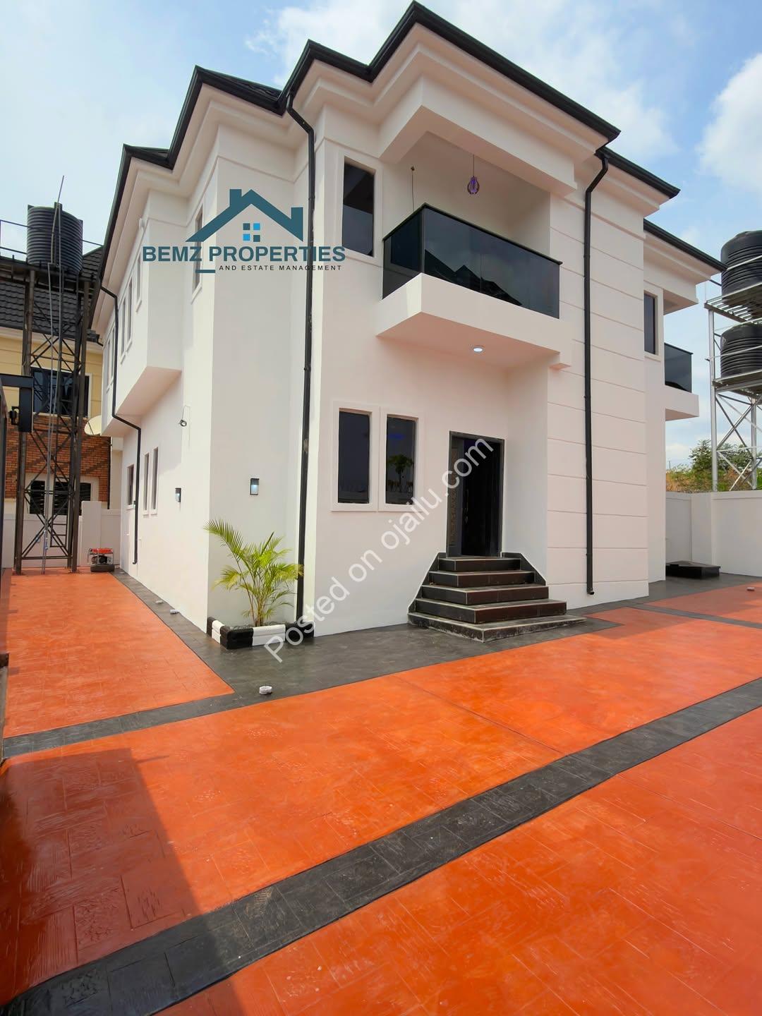 Serene 4-Bedroom Duplex with En-Suites & Spacious Compound