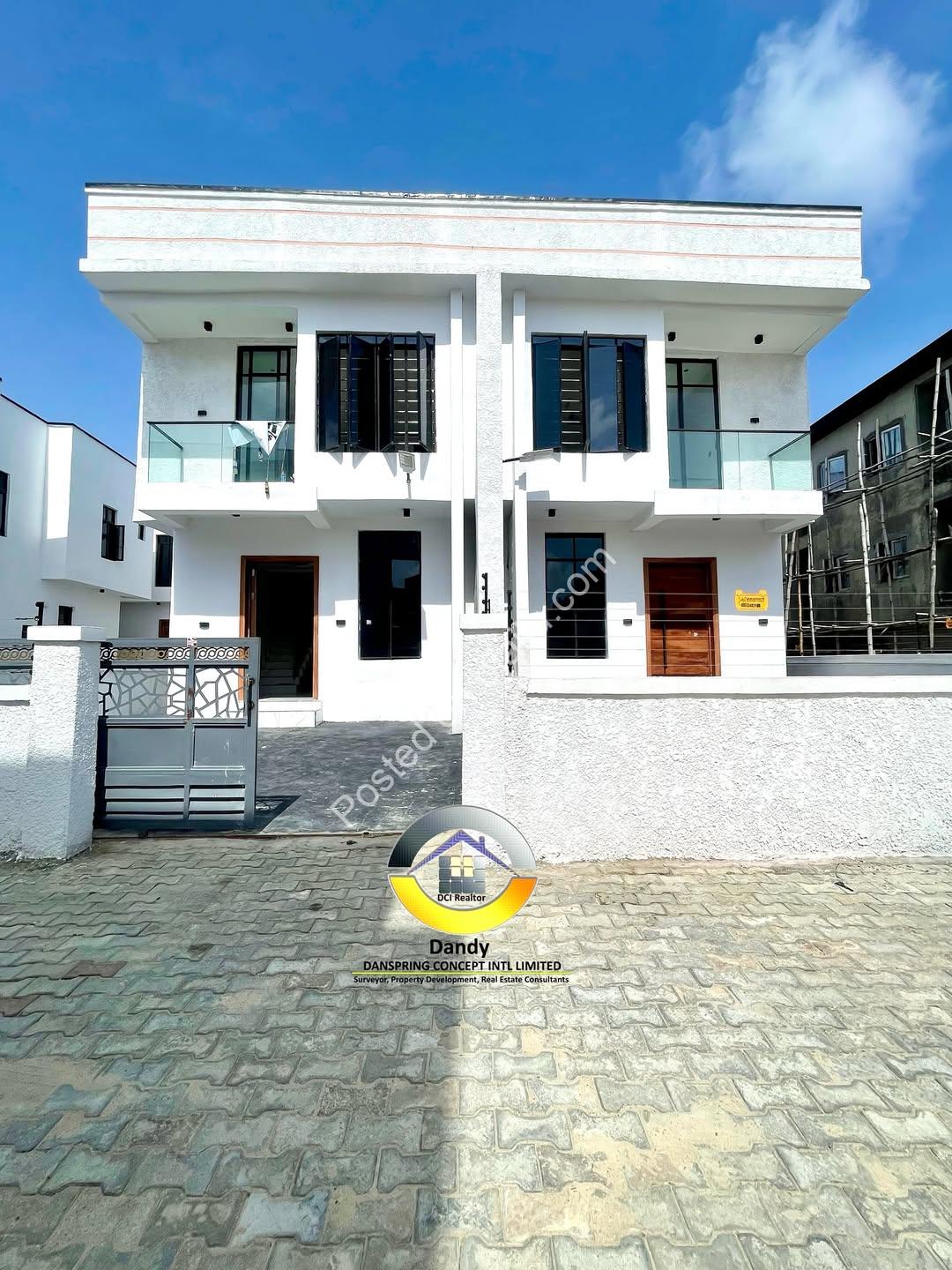 Ikota’s Finest: 4-Bedroom Ensuite Haven with BQ