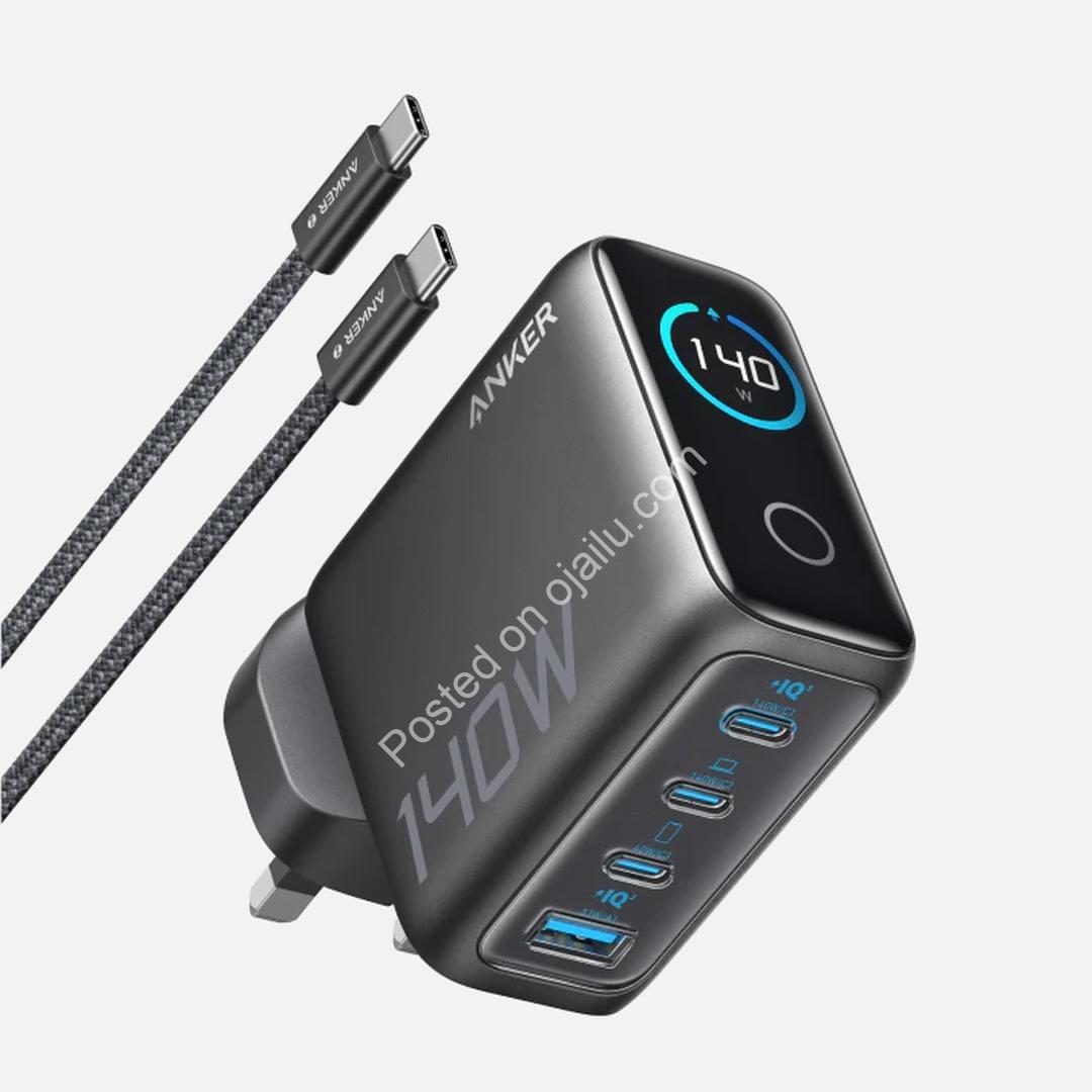 Anker 140W 4-in-1 Charger: Power Your Premium Setup Instantly