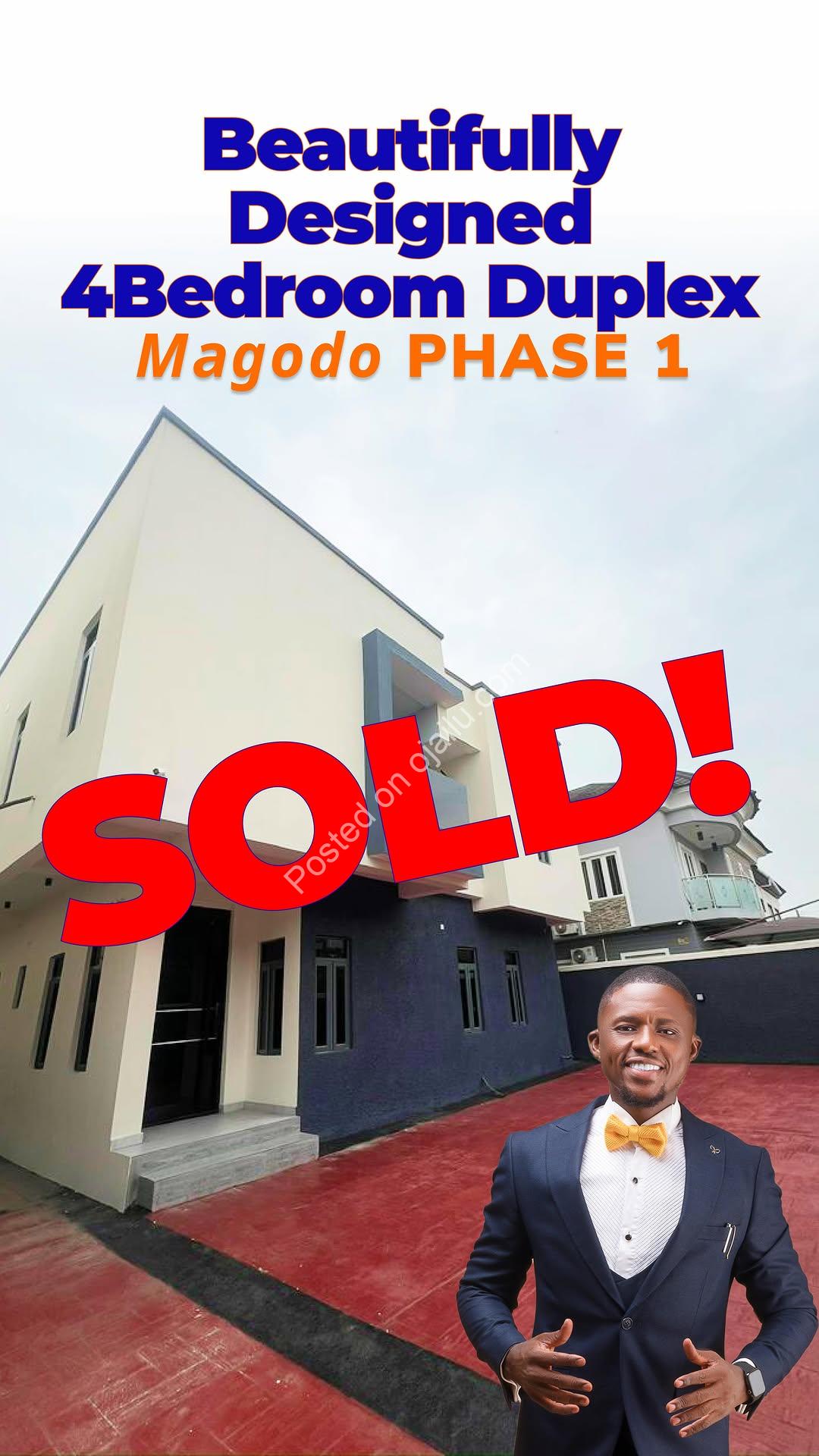 Magodo’s Prestige: 4-Bedroom Duplex, Prime Location