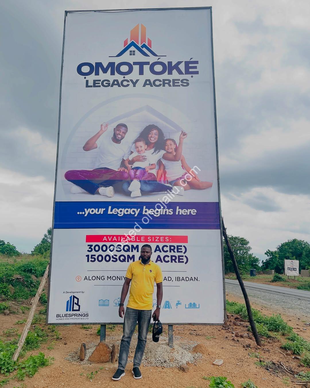 Secure Your Legacy: Prime Acres on Moniya-Iseyin Road