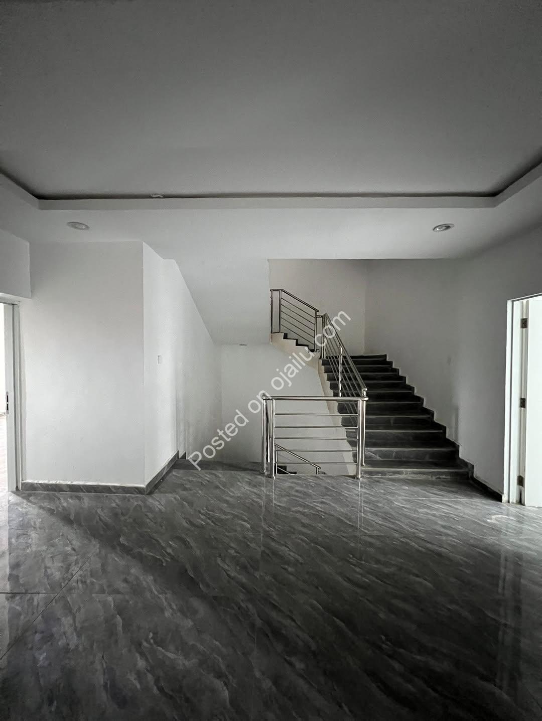 Spacious 4-Bed Terrace with Rooftop Gazebo in Wuye