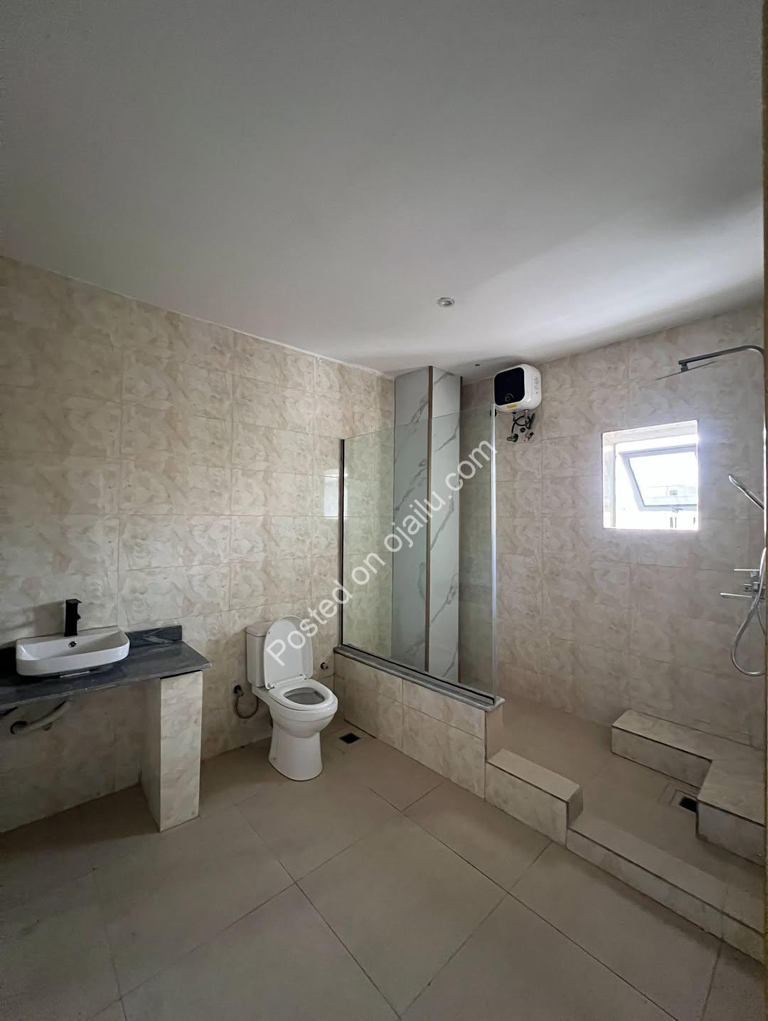 Spacious 4-Bed Terrace with Rooftop Gazebo in Wuye