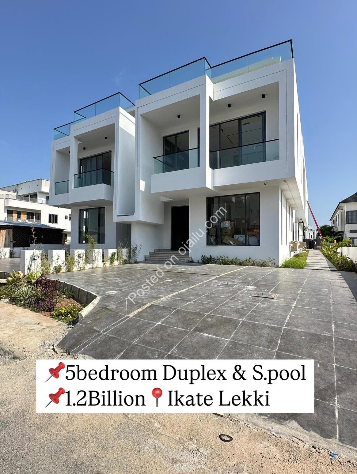 Ikate’s Elite 5-Bedroom Haven with Pool & Cinema