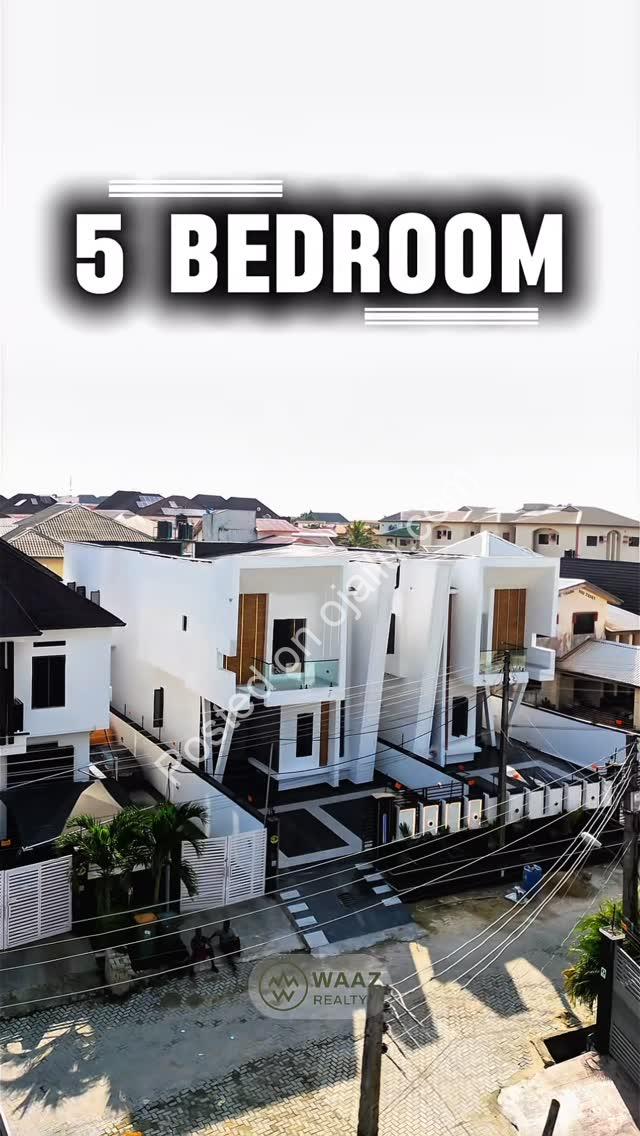 Brand New 5-Bedroom Haven in Ajah