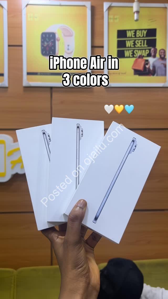 Unleash Your Style: AIR IN COLORS 256GB – N1,550,000