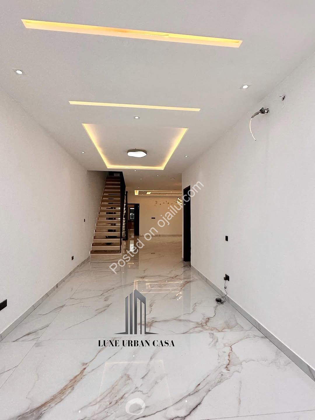 Lagos Luxury: 5BR Semi-Detached with Private Cinema & Pool