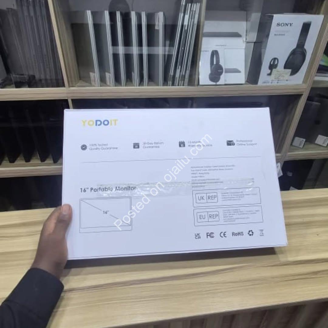 YoDoIT 16″ Mini Monitor: Your Portable Powerhouse!