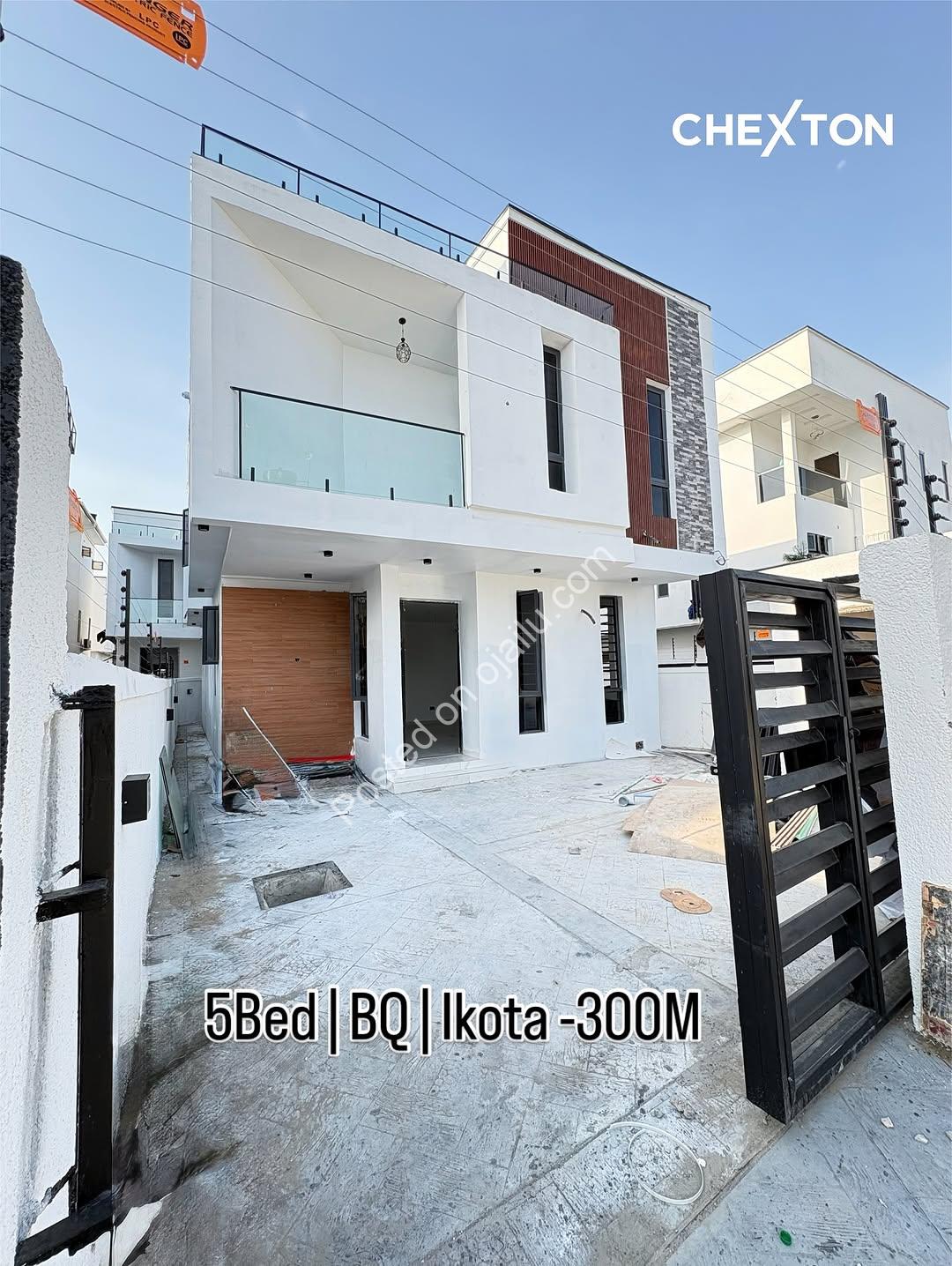 Brand New 5-Bedroom Duplex in Ikota | 300M