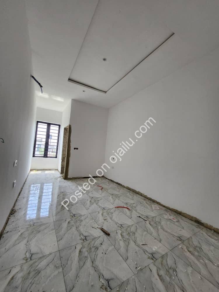 Spacious 2-Bed Terrace with Private Compound in Sangotedo