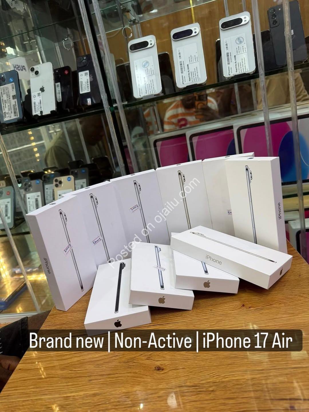 Sleek iPhone 17 Air: Ultra-Slim, 256GB, Premium Feel