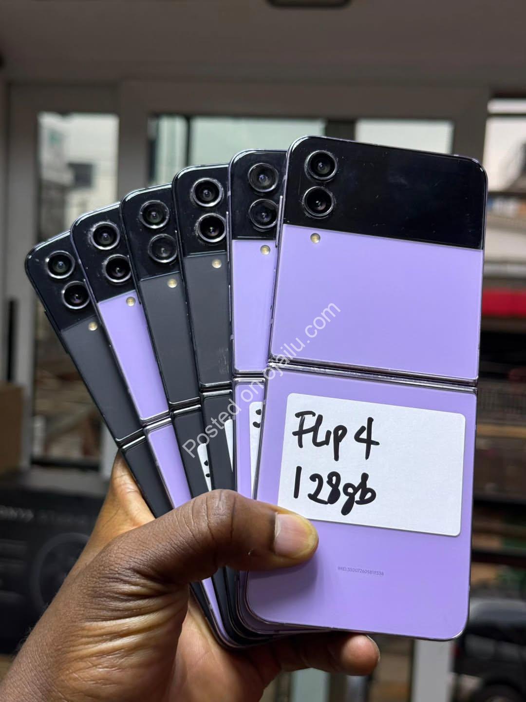 Sleek Samsung Flip 4: Your Futuristic Foldable Awaits