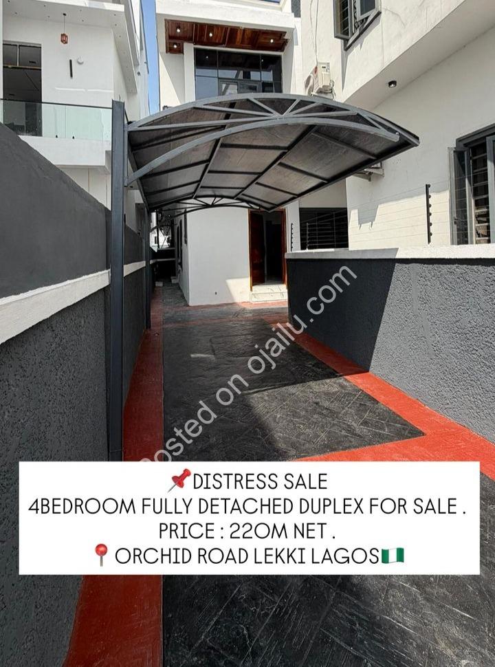 Exclusive Lekki Haven: 4-Bedroom Duplex with BQ & Smart Luxury