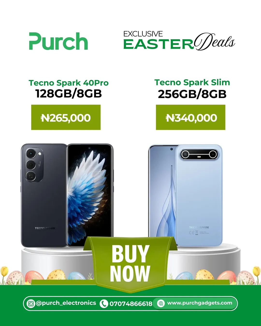 Easter Speed & Space: High-Performance Smartphones from ₦84K