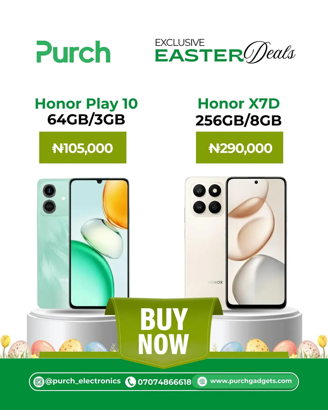 Easter Speed & Space: High-Performance Smartphones from ₦84K