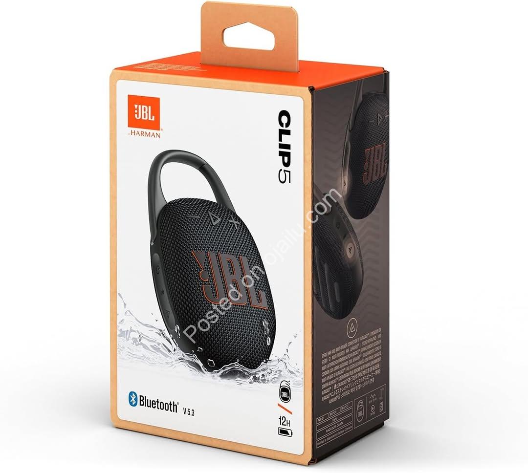 JBL Clip 5: Tiny Titan, Epic Bass & Adventure-Ready Sound!